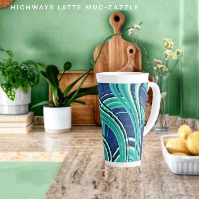 Highways Latte Mug (Creator Uploaded)