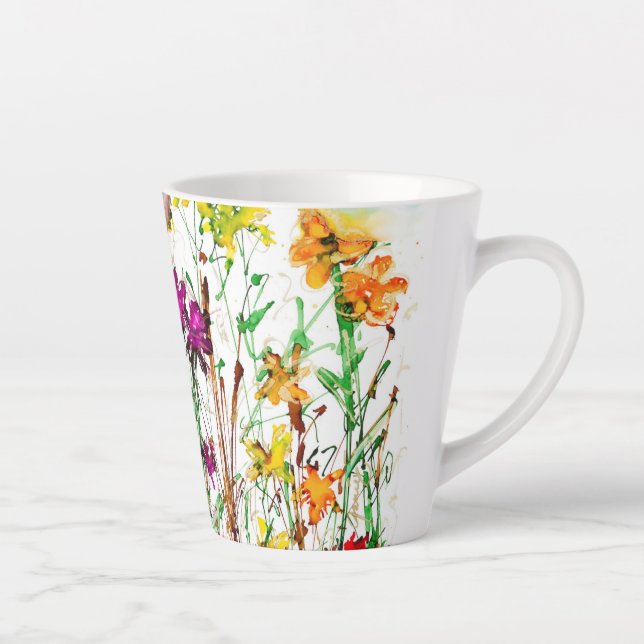 Highwood Wildflowers Latte Lovitude Cup (Right)