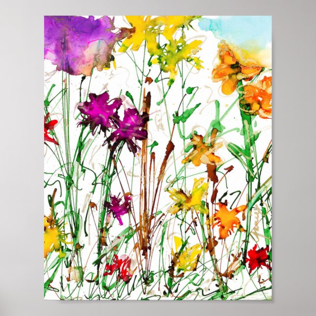 Highwood Wildflowers Lovitude Poster (Front)