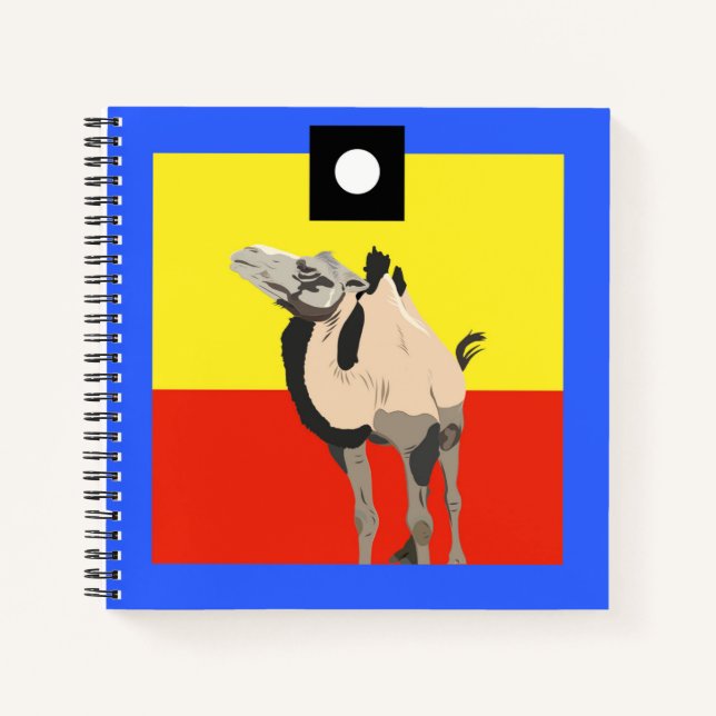 HiHo the Camel Notebook (Front)