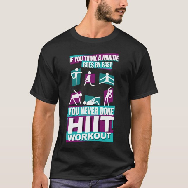 HIIT High intensity Intervall training T-Shirt (Front)