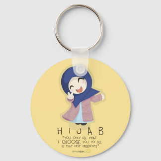 Hijab is Freedom Keychain