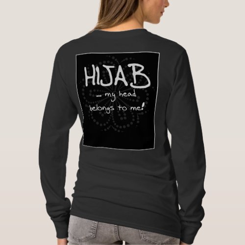 Hijab _ my head belongs to me T_Shirt