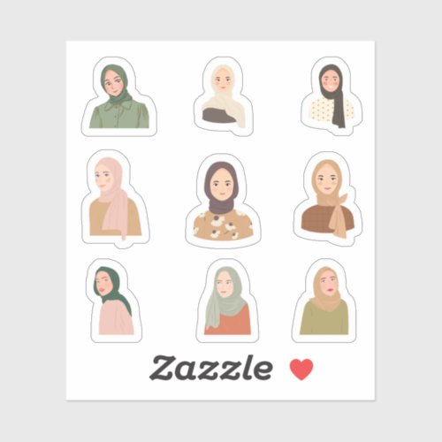 Hijab Stickers