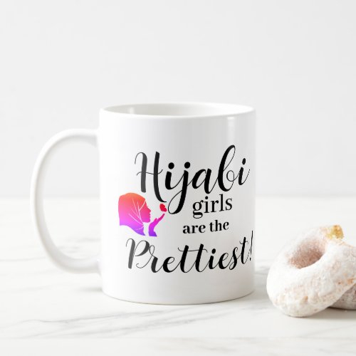 hijabi girls muslim teens coffee mug