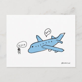 hijack postcard