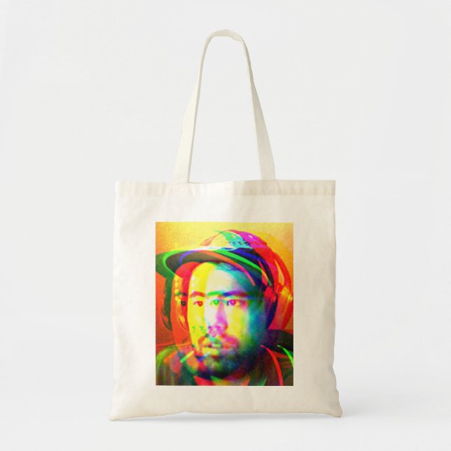 Hikaru Nakamura Concentrate Psychedelic Tote Bag (Front)