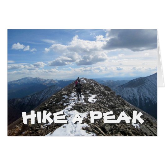 Hike a Peak Cards (Front Horizontal)