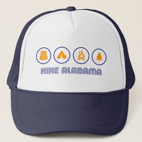 Hike Alabama Trucker Hat