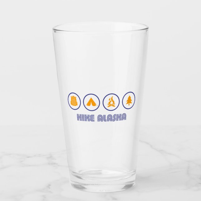 Hike Alaska Glass (Front)