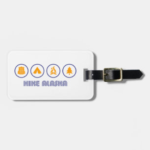 Hike Alaska Luggage Tag