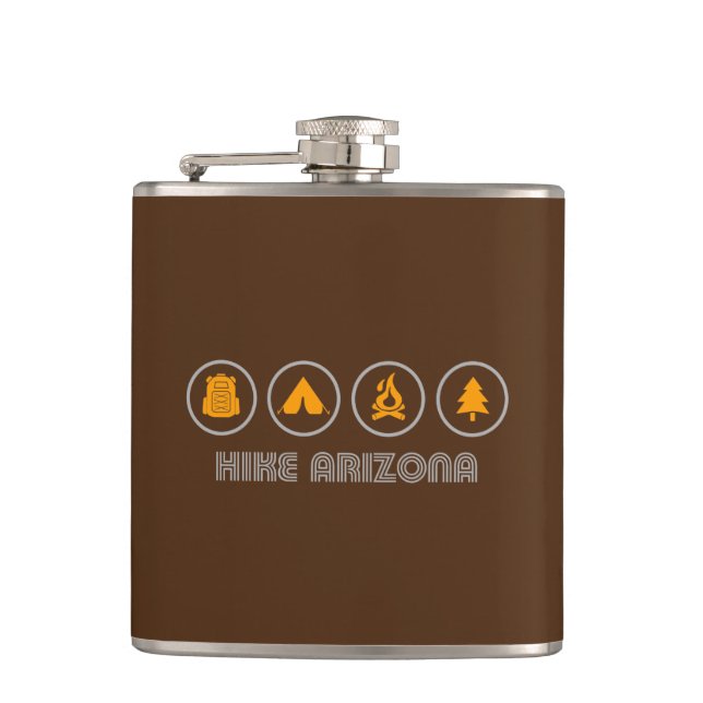 Hike Arizona Flask (Front)