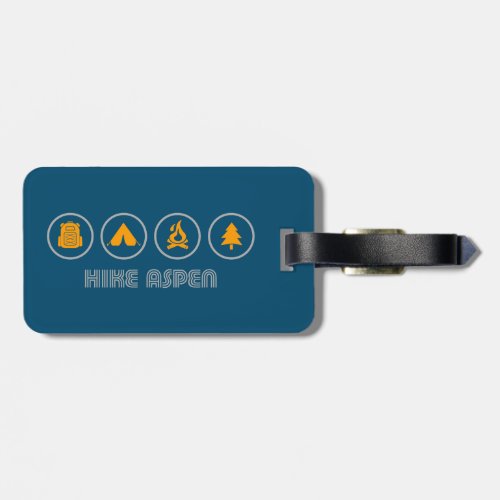 Hike Aspen Colorado Luggage Tag