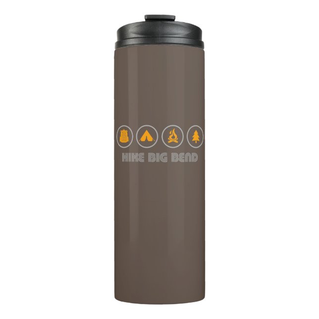 Hike Big Bend Texas Thermal Tumbler (Front)