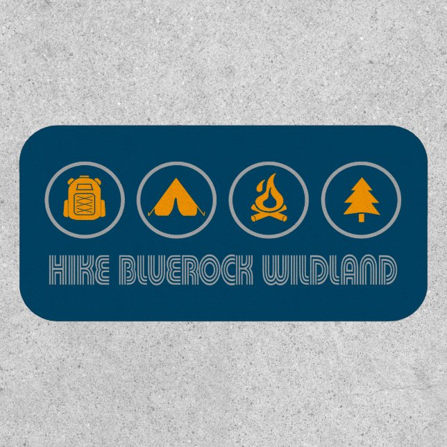 Hike Bluerock Wildland Provincial Park Patch (Front)