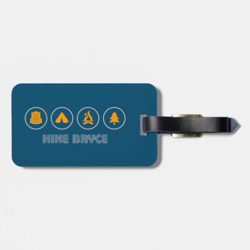 Hike Bryce Canyon National Park Luggage Tag