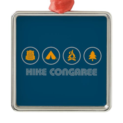 Hike Congaree National Park Metal Ornament