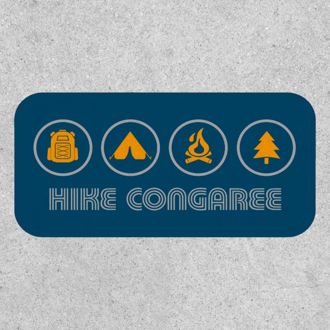 Hike Congaree National Park Patch (Front)