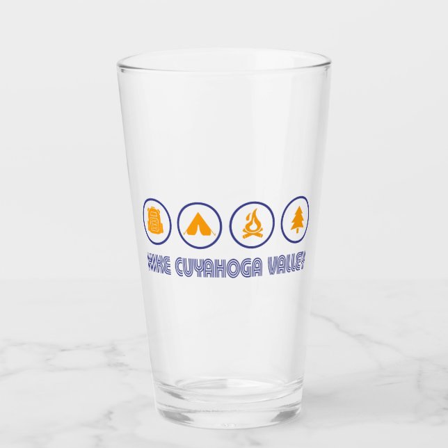 Hike Cuyahoga Valley National Park Glass (Front)