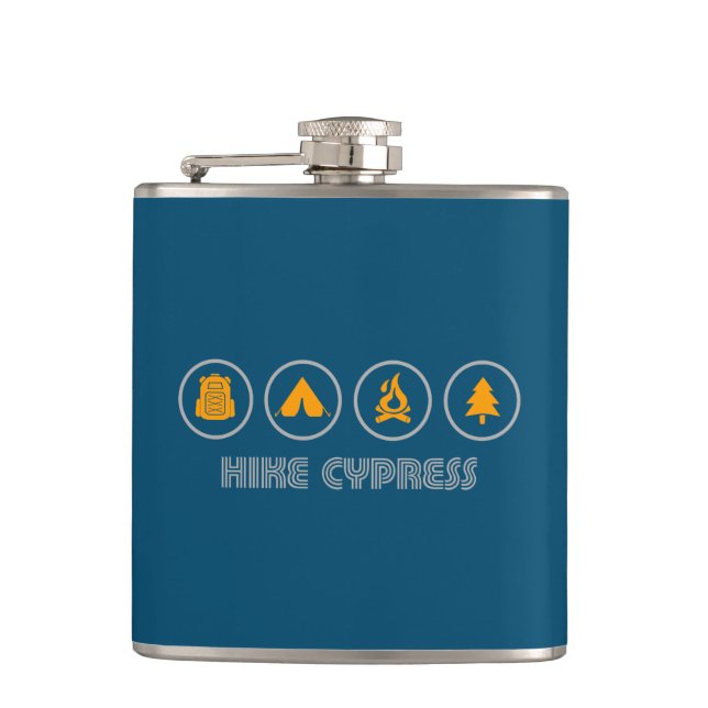 Hike Cypress Provincial Park Flask (Front)