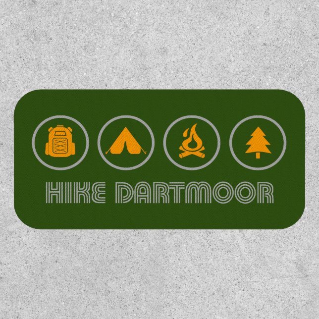 Hike Dartmoor National Park Patch (Front)
