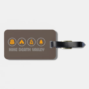 Hike Death Valley National Park Luggage Tag