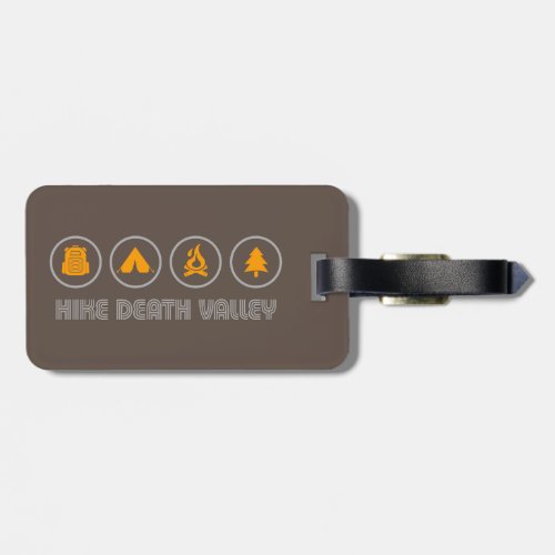 Hike Death Valley National Park Luggage Tag