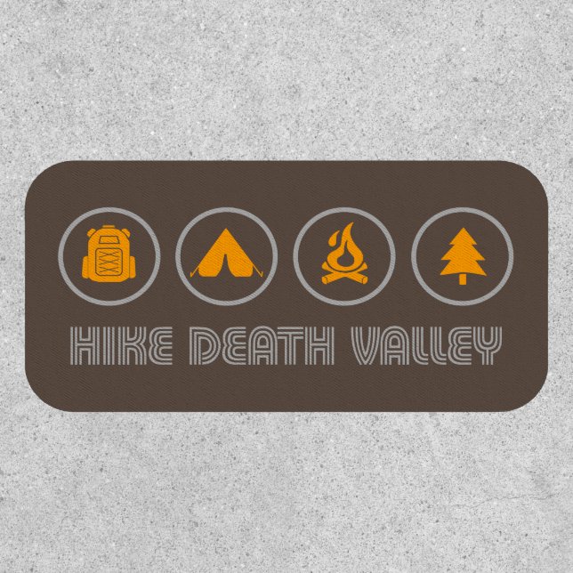 Hike Death Valley National Park Patch (Front)