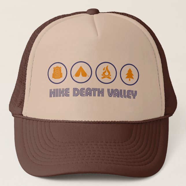 Hike Death Valley National Park Trucker Hat (Front)