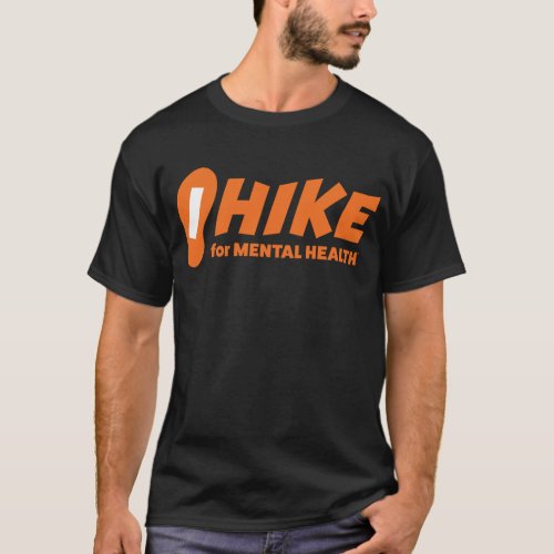 Hike for Mental Health T_Shirt _ Black