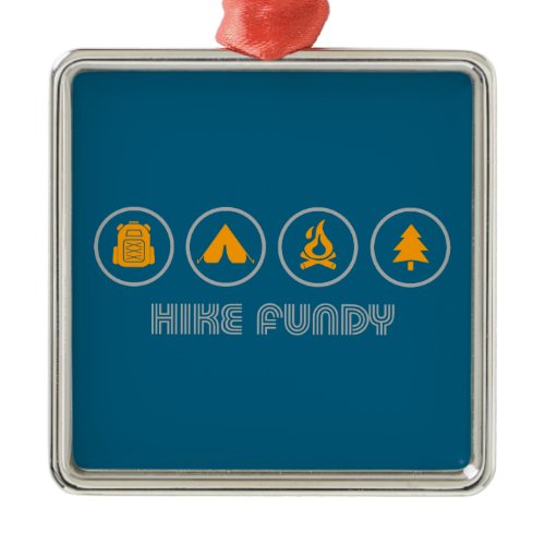 Hike Fundy National Park Metal Ornament