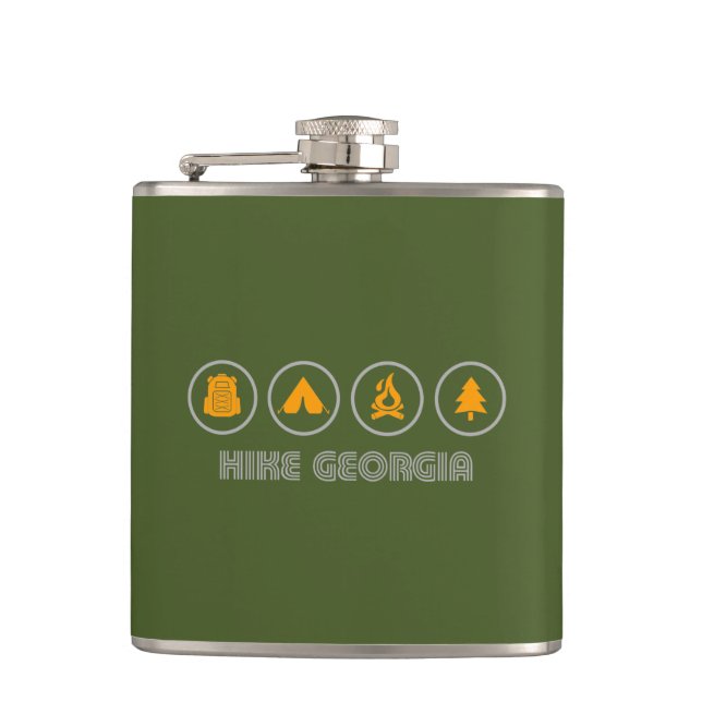 Hike Georgia Flask (Front)