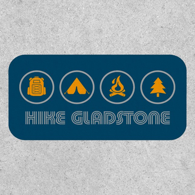 Hike Gladstone Provincial Park Canada Patch (Front)