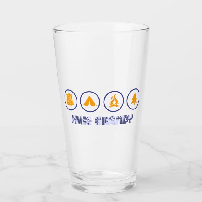 Hike Granby Provincial Park Glass (Front)