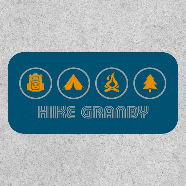 Hike Granby Provincial Park Patch (Front)