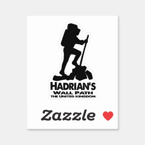 Hike Hadrians Wall Path _ United Kingdom Sticker
