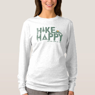 Hike Happy Camper Hiker Hiking Family Personalized T-Shirt