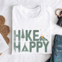 Hike Happy Camper Hiker Hiking Family Personalized