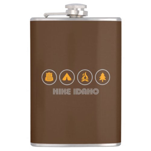 Hike Idaho Flask