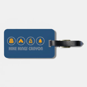 Hike Kings Canyon National Park Luggage Tag