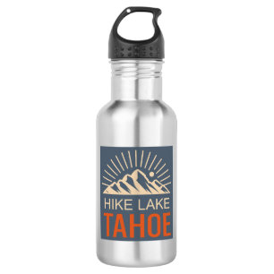 Hike Lake Tahoe Sunburst Stainless Steel Water Bottle
