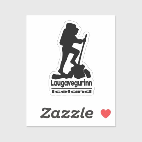 Hike _ Laugavegurinn _ Iceland _ Sticker