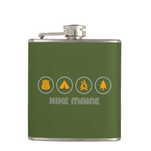 Hike Maine Flask