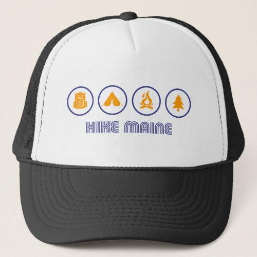 Hike Maine Trucker Hat