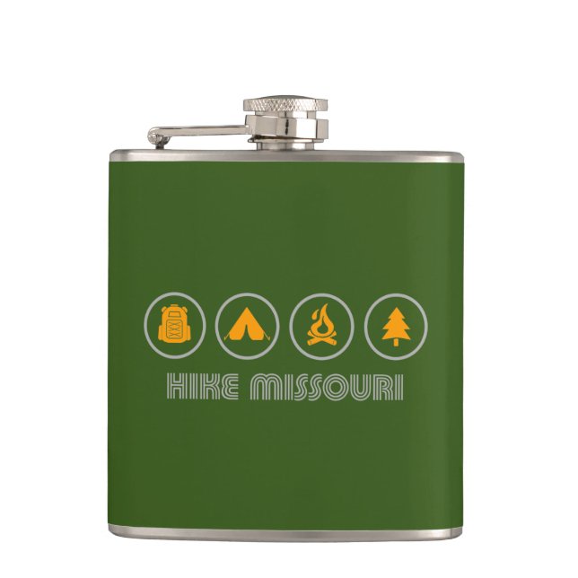 Hike Missouri Flask (Front)