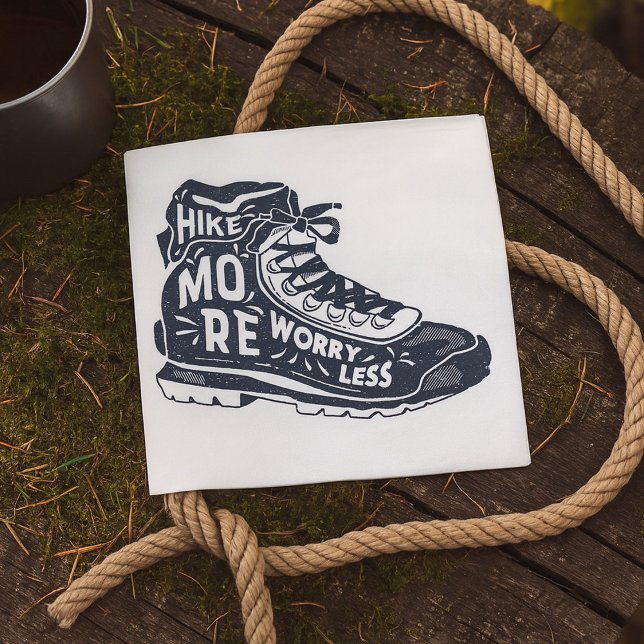 Hike More Worry Less Napkins (Creator Uploaded)