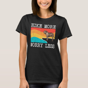 Hike More Worry Less Neapolitan Mastiff Graphic Hi T-Shirt
