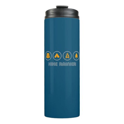 Hike Mt Rainier National Park Thermal Tumbler