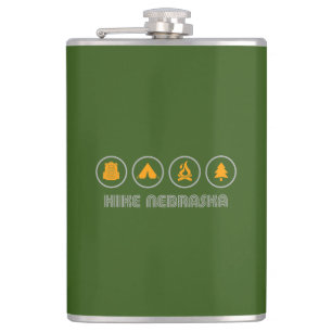 Hike Nebraska Flask