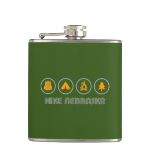 Hike Nebraska Flask